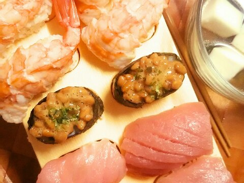 「とびだせ！おすし」で簡単楽しい店風握り寿司量産